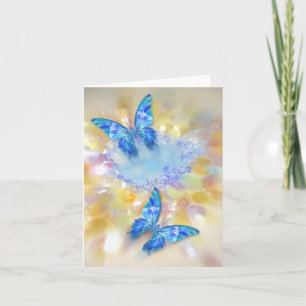 Tarjeta Gemelos de Mariposa