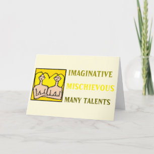 Tarjeta Gemini de Personalidad del Rótulo Zodiaco 