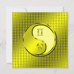 Tarjeta Gemini los gemelos