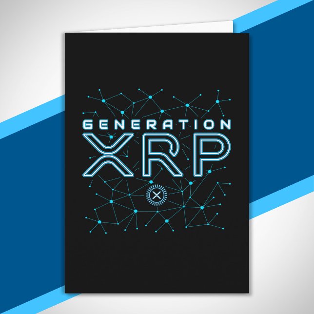 Tarjeta Generación de criptodivisa XRP Crypto Blockchain (Subido por el creador)