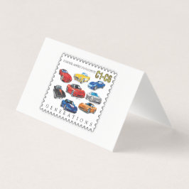 TARJETA GENERACIONES DEL ARTE AUTOMOVILÍSTICO