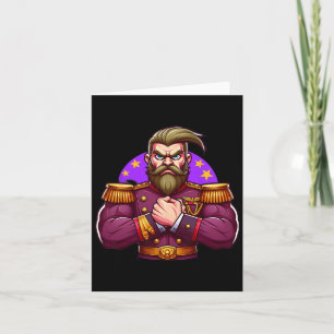 Tarjeta General Flexing Muscles Fan Lover Bodybuilding Gym