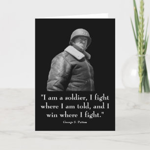Tarjeta General Patton y presupuesto