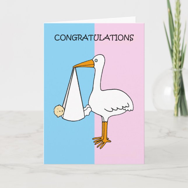 Tarjeta Género Revelan Felicitaciones Baby Shower. (Anverso)