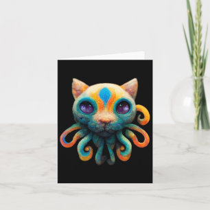 Tarjeta Genética Única De Pulpo De Gato - Para Usar En Hal