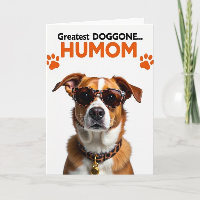 Tarjeta genial de Humom perrísimo (Anverso)