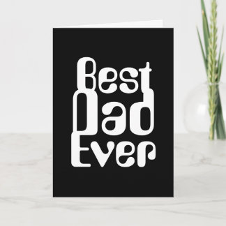 TARJETA GENIAL Y MINIMALISTA "MEJOR PAPÁ DEL MUNDO