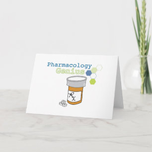 Tarjeta Genio de la Farmacología
