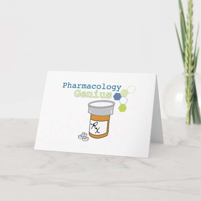 Tarjeta Genio de la Farmacología (Anverso)