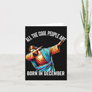 Tarjeta Gente Cool Nace En Diciembre Cristiano Navidad