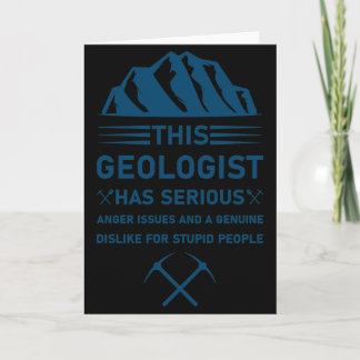 Tarjeta Geology Earth Science Funny Geologist 11 T Shirt 