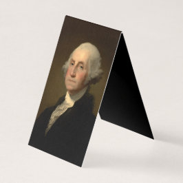 Tarjeta George Washington Primer presidente norteamericano
