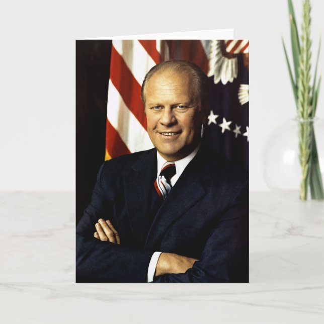 Tarjeta Gerald Ford (Anverso)