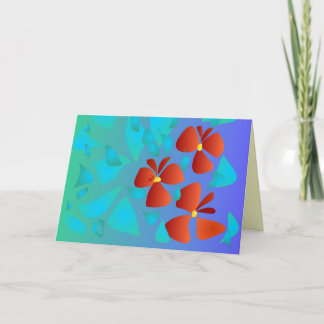 Tarjeta Geranios de bonito >Tarjeta de felicitación de tod