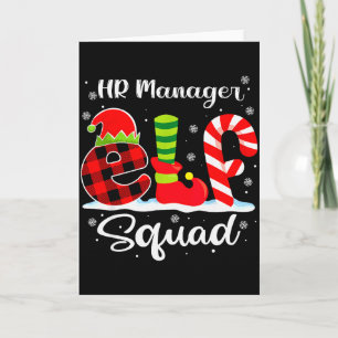 Tarjeta Gerente de Recursos Humanos Elf Squad Reclutador d
