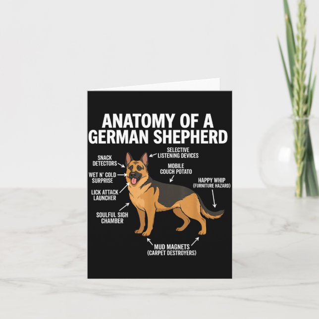 Tarjeta German Shepherd  (Anverso)