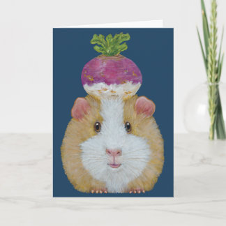 Tarjeta Gertie the guinea pig card