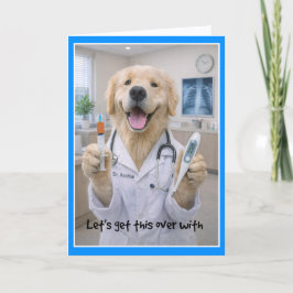 Tarjeta Get It Over With Get Well Card NTA-1