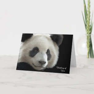 Tarjeta Get Well Card Panda