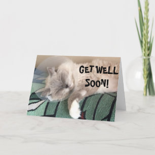 Tarjeta Get Well pronto