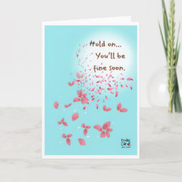 Tarjeta Get Well Soon - Petals in the Breeze Card