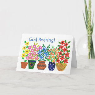 Tarjeta "Get Well Soon" - Saludo noruego