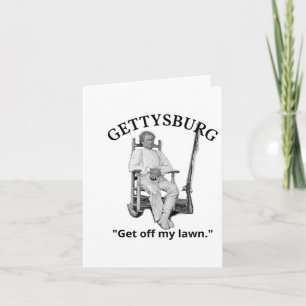 Tarjeta Gettysburg John Quema La Cita De La Guerra Civil E