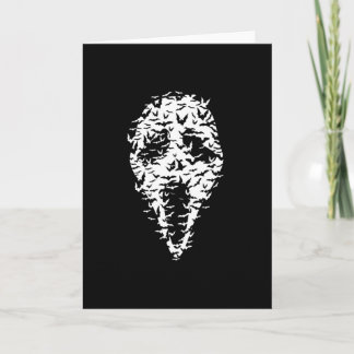 Tarjeta Ghost Face Bats