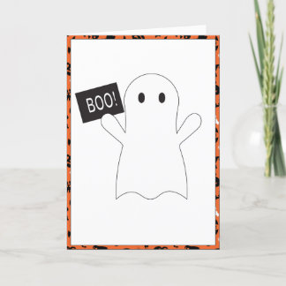 Tarjeta Ghost Halloween