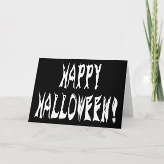 Tarjeta Ghost Halloween Textos