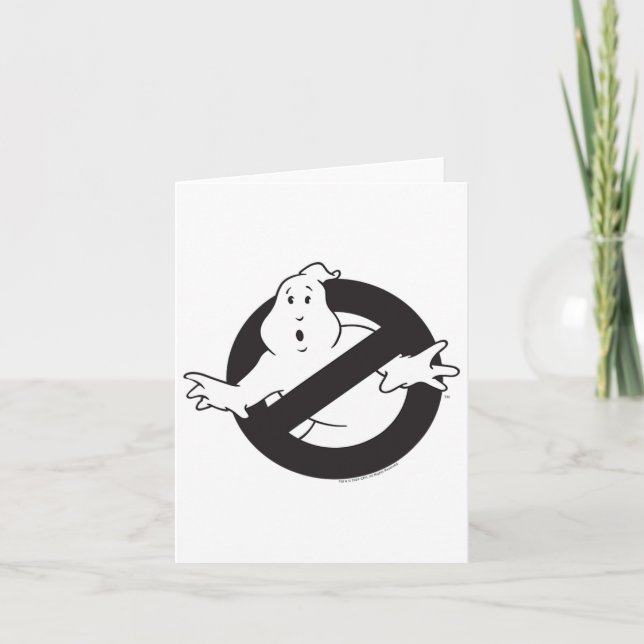 Tarjeta Ghostbusters Froid Empire Black No Ghost Logo (Anverso)