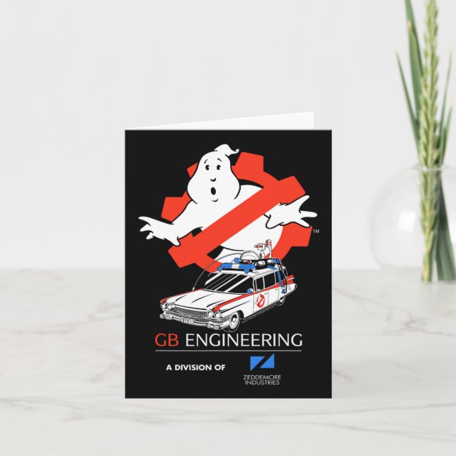 Tarjeta Ghostbusters Froid Empire Engineering Gear No Gho (Anverso)