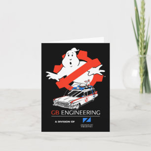 Tarjeta Ghostbusters Froid Empire Engineering Gear No Gho