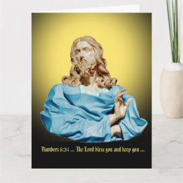 Tarjeta Gian Lorenzo Bernini Busto de Cristo 1679