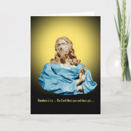 Tarjeta Gian Lorenzo Bernini Busto de Cristo 1679