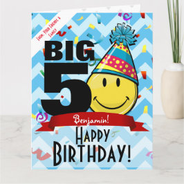 Tarjeta Giant Decade Mark Happy Birthday Smithday Big Card