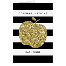 Giant Felicitaciones Graduation Card Gold Purpurin