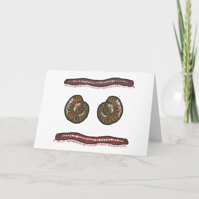 Tarjeta Giant Millipede (Anverso)