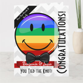 Tarjeta Giant Smile Gay Marriage Felicitaciones Gran Tarje