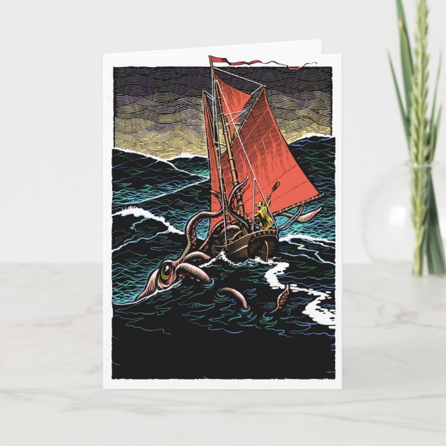 Tarjeta Giant Squid (Anverso)