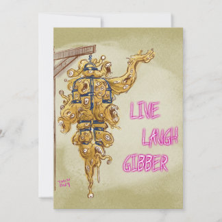 Tarjeta Gibber de Laugh en vivo