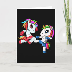 Tarjeta Gif de Unicorn Muay Thai - Boxeo Tailandés y Kickb