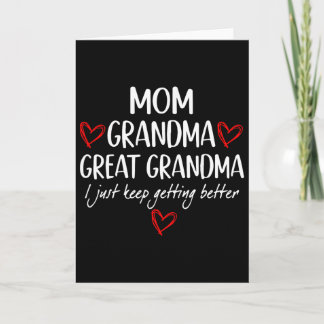 Tarjeta Gifts For Grandma From Grandkids Mom Grandma Great