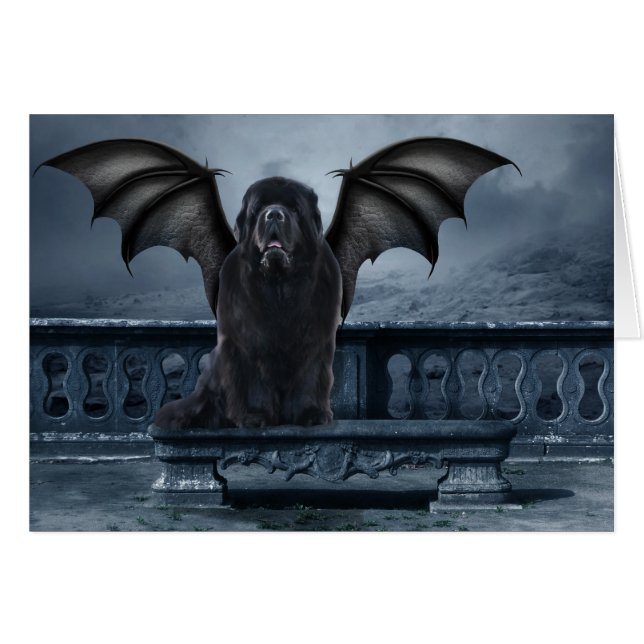 Tarjeta gigante del Gargoyle (Anverso (Horizontal))