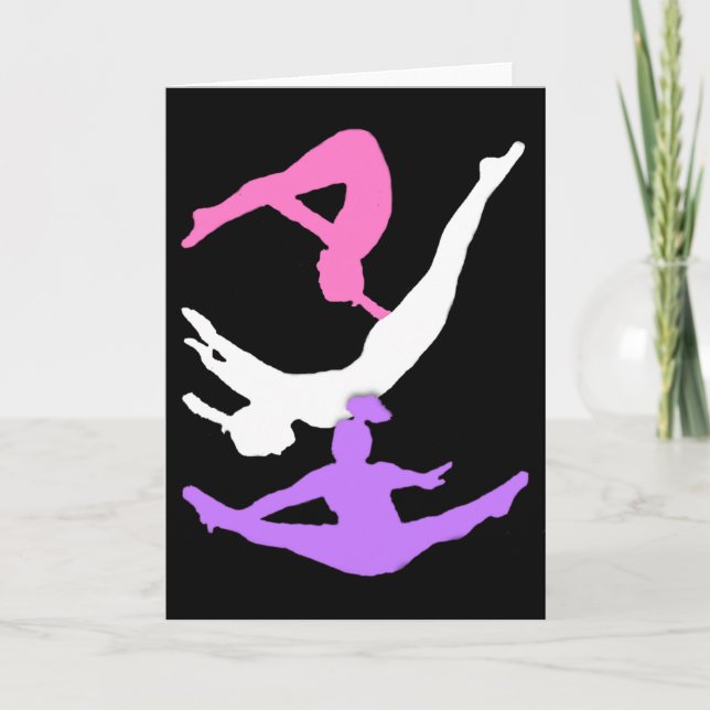 Tarjeta Gigantesco de Trampoline (Anverso)