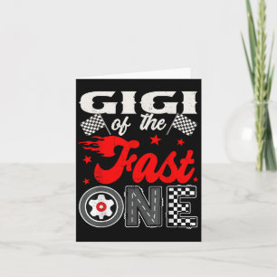 Tarjeta Gigi De La Rápida Familia De Carreras De Primer Cu