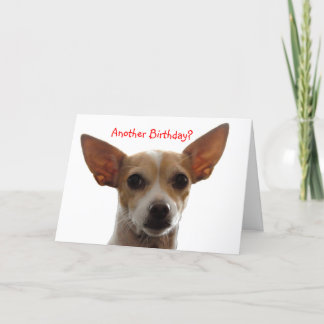 Tarjeta ¿GiGi, otro cumpleaños?