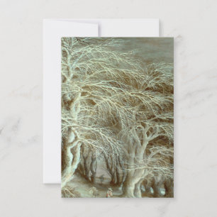 Tarjeta Gijsbrecht Leytens para el paisaje inverna