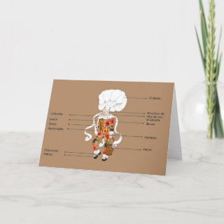 Tarjeta Gille de Binche Notecard