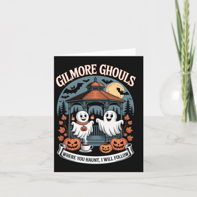 Tarjeta Gilmore Ghouls Donde Tienes5 (Anverso)